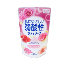 Мыло для тела ROCKET SOAP слабокислотное, с ароматом розы 400 мл