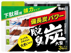 St очиститель воздуха на основе угля в обувной шкаф, 3 шт. х 100 г