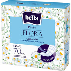 Прокладки ежедневные Bella "Panty Flora Camomile" с экстрактом ромашки, 70 штук
