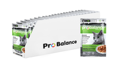 Влажный корм для кошек ProBalance Sensitive, с курицей, 25шт по 85г