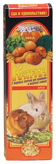Лакомство для кроликов, морских свинок Катрин, 100г Katrin