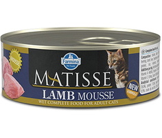 Консервы для кошек Farmina Matisse Mousse, мусс с ягненком, 85г