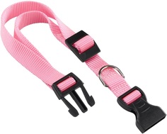 Ошейник Ferplast Club C с пластиковым креплением для кошек и собак 44х1,5см, Розовый