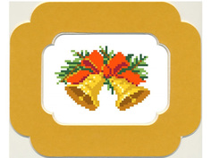 Набор вышивки бисером Матренин Посад Рождественские колокольчики