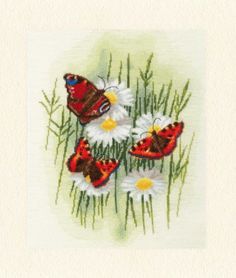 Набор для вышивания Золотое Руно Волшебные бабочки,309325
