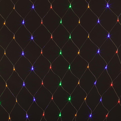 Гирлянда сетка от сети Baziator с контроллером 3х2 м 320LED цветная No Brand