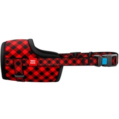 Намордник для собак Waudog Шотландка, размер №1, обхват 14-20 см