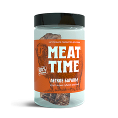 Лакомство MEAT TIME для Собак Легкое баранье Хрустящие кубики крупные 70г