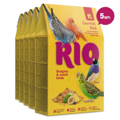 Основной корм RIO для волнистых попугаев, 250 г, 5 шт