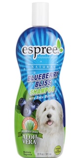 Шампунь для кошек и собак Espree Natural Blueberry, черника, 591 мл