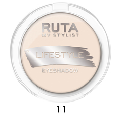 Тени компактные "LIFESTYLE" RUTA 11 воздушный крем