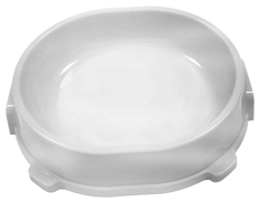 Одинарная миска для кошек и собак FAVORITE, пластик, мраморная, 0.22 л
