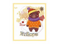 Набор для вышивания Crystal Art Детский мир. Европа