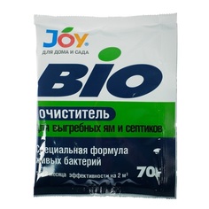 Биоочиститель для выгребных ям и септиков Joy 70 г J.O.Y.