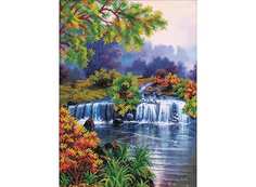 Набор вышивки бисером Магия канвы Осенняя дымка