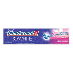Зубная паста Blend-a-med 3D White Утренний лотос бережное отбеливание 100 мл