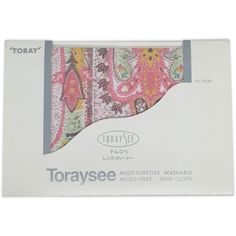 Салфетка для очистки экранов Toraysee Микрофибра 19x19cm Paisley