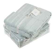 Банное полотенце, полотенце универсальное Devilla mousse зеленый