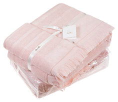 Банное полотенце, полотенце универсальное Devilla mousse розовый