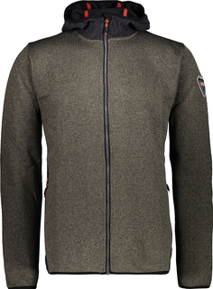 Толстовка мужская CMP 39H1007 серая 48 EU