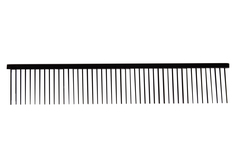 Расческа для кошки, собаки Yento Black Comb, пластик, металл, цвет в ассортименте, 28 см