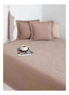 Покрывало Luxberry Каменный цветок 200 х 220 см капучино