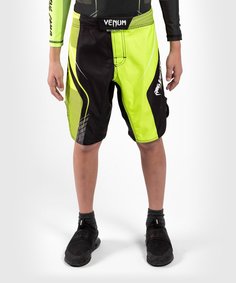 Шорты детские Venum Training camp 3.0 Black/Neo Yellow 8