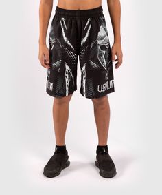 Шорты детские Venum Gladiator 4.0 Black/White 10