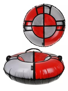 Тюбинг X-Match Sport красный-серый 110см во7065-3