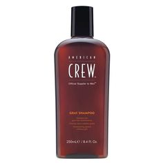 Шампунь для седых и седеющих волос American Crew Gray Shampoo, 250 мл