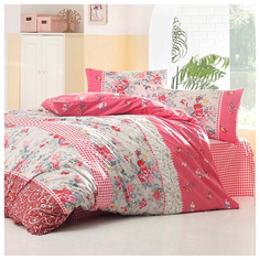 Комплект постельного белья IRINA HOME ARIETTE евро розовый
