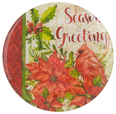 Блюдо Best Home Kitchen Красный кардинал (1х15х15 см)