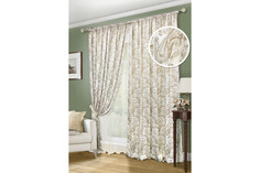 Комплект штор Kauffort ka84756 бежевый 450х280