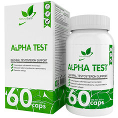 Бустер тестостерона NaturalSupp Alpha Test 675 мг капсулы 60 шт.