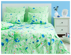 Комплект постельного белья Хлопковый Край цветочные сны евро