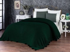 Постельное белье DOnCO Lally цвет: темно-зеленый (2 сп. евро) Do&Co