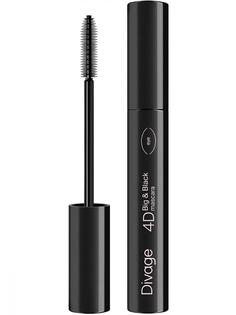 Тушь для ресниц Divage Mascara 4d Big&black Тон Black