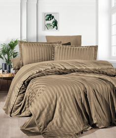 Постельное белье DOnCO Domenica цвет: какао (семейное) Do&Co