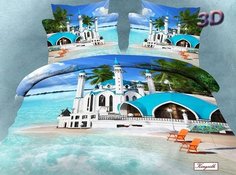 Постельное белье KINGSILK КУРОРТЫ КАЗАНИ 3D евро