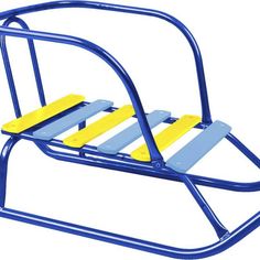 Детские санки Nika Kids Ветерок 5+, синий