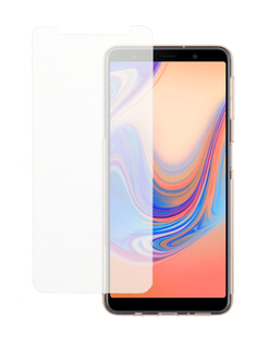 Защитное стекло (без рамки) для Samsung Galaxy A7 (2018), прозрачное Aks Guard