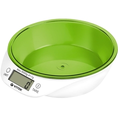 Весы кухонные Vitek VT-2400 White/Green