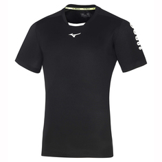 Футболка мужская Mizuno X2EA7500 черная 2XL