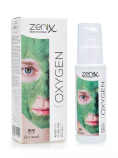Тонизирующая кислородная маска для лица с экстрактом Алое Вера Zenix Oxygen Aloe Vera