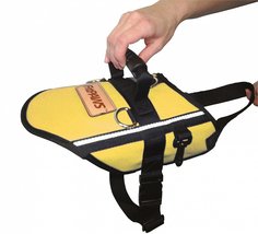 Вожжи для животных Kruuse Rehab FitPAWS, жилет для реабилитации, желтый, L