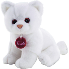 Мягкая игрушка Trudi Котёнок Брэд (белый), 24 см