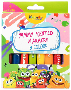 Набор толстых ароматизированных фломастеров, 8 шт. KiddieArt