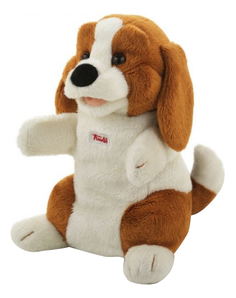 Мягкая игрушка Trudi на руку Собачка 25 см 29928