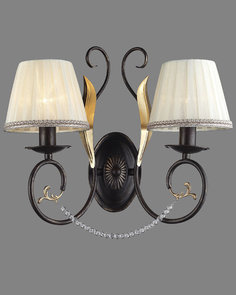 Настенное бра Lumien Hall W17005/2LBGD