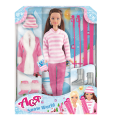 Набор кукла Ася Зимняя красавица, 28 см вариант 1 Toys Lab